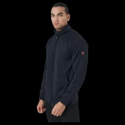 Sale Jack & Jones Jprblumarlon Sweat Zip High Ne Seaborne Blå
