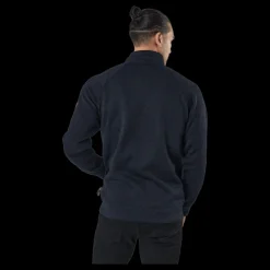 Sale Jack & Jones Jprblumarlon Sweat Zip High Ne Seaborne Blå