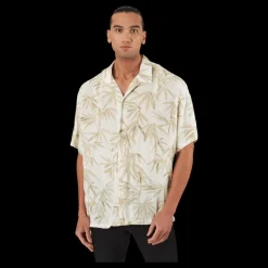 Online Jack & Jones Jprbluray Print Resort Shirt S White Flerfärgad