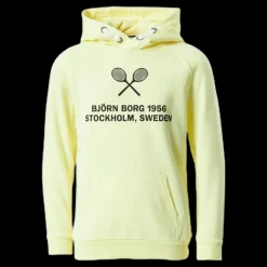 Björn Borg Jr Borg Sport Hoodie Yellow Gul Outlet