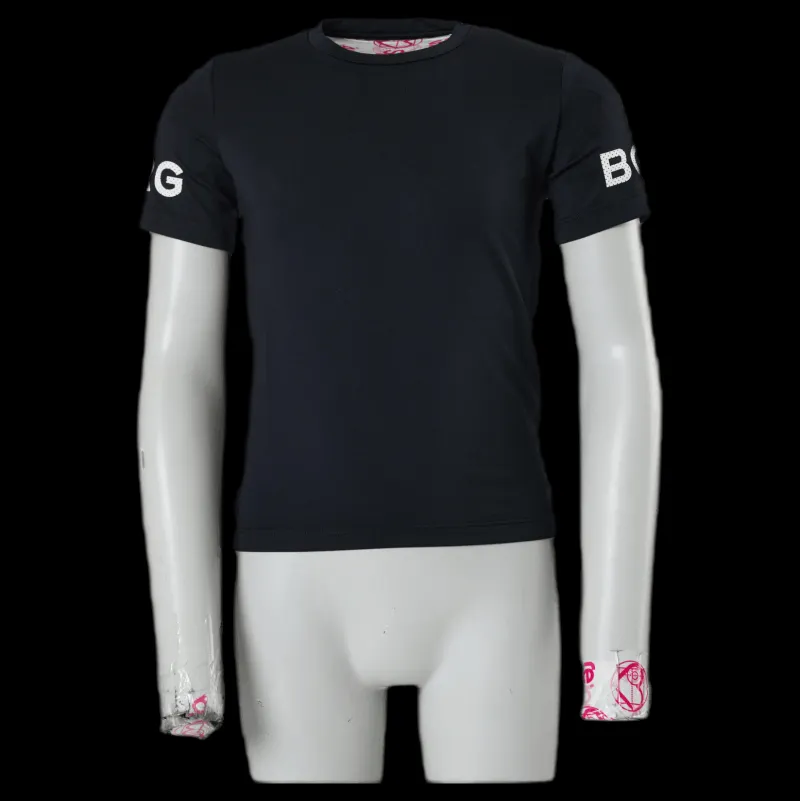 Björn Borg Jr Borg Tee Black Svart Clearance