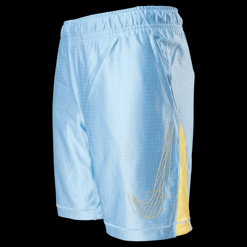 Discount Nike Jr Dri-Fit Graphic Shorts Blue Blå