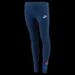 Hot Nike Jr Favorite Leggings Blue/White Blå