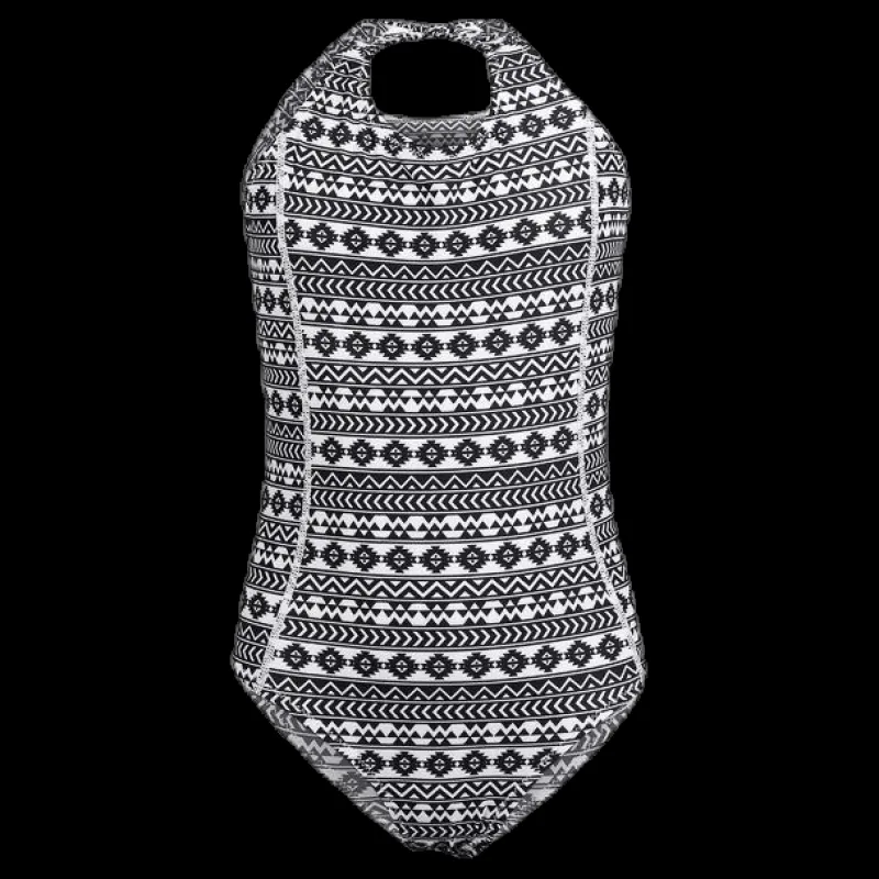 Wyte Jr Ines Swimsuit White/Black Vit och Svart Hot