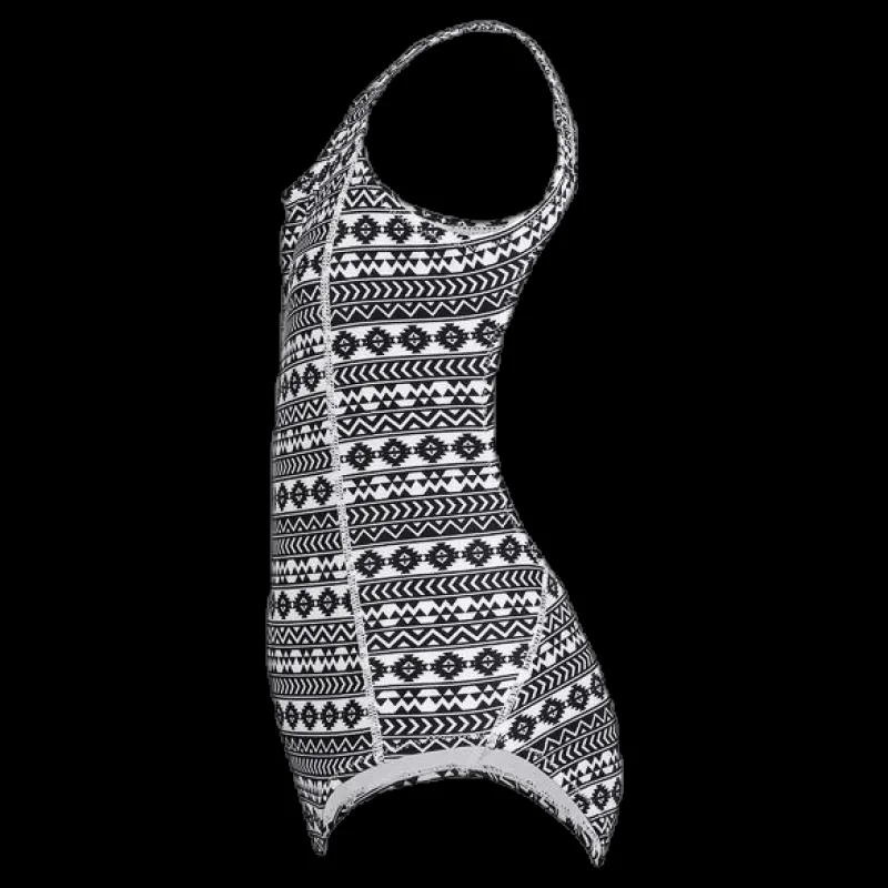 Wyte Jr Ines Swimsuit White/Black Vit och Svart Hot