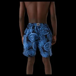 Björn Borg Jr Loose Kenny Swimshorts Blue/Black Blå och Svart