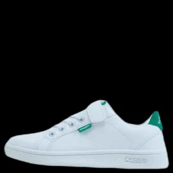 Kappa Jr. Sneakers, Zoomy White/Green Vit och Grön