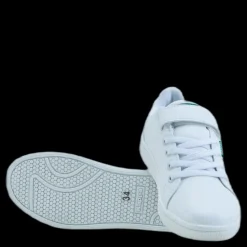 Kappa Jr. Sneakers, Zoomy White/Green Vit och Grön