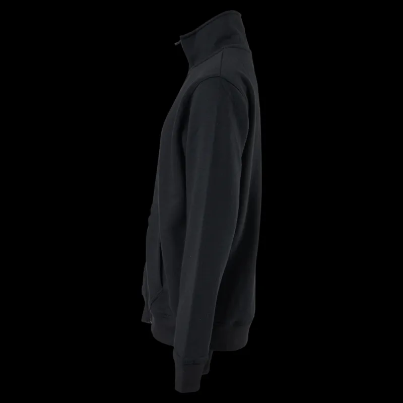 Discount Kappa Jr Sweat FZ, Omni Black Svart