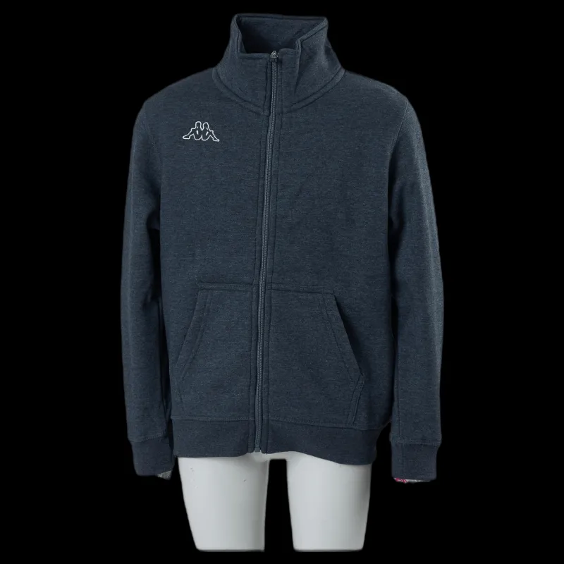 Kappa Jr Sweat FZ, Omni Blue Blå Sale
