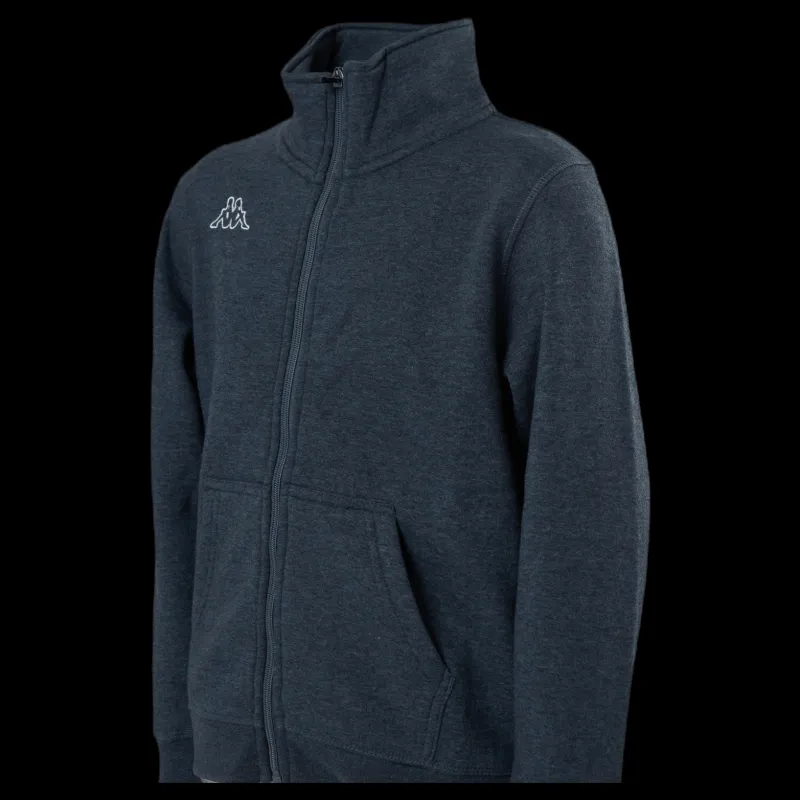 Kappa Jr Sweat FZ, Omni Blue Blå Sale