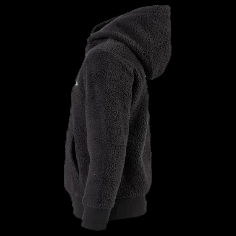 Champion Jr Teddy Hoodie Black Svart New