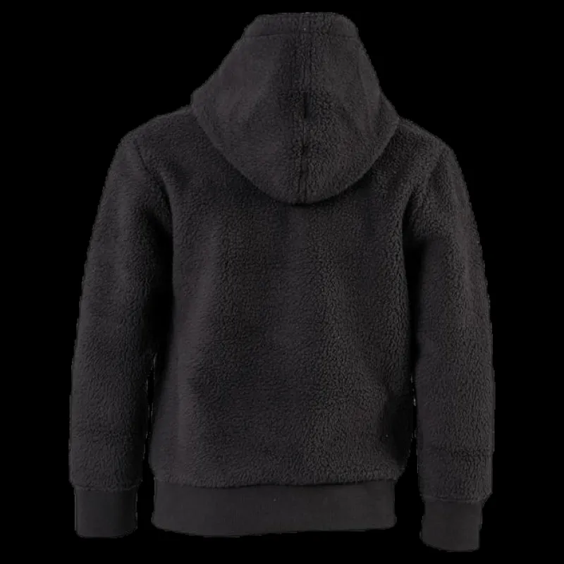 Champion Jr Teddy Hoodie Black Svart New