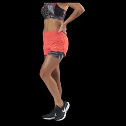 Only Play Judie Aop Loose Training Shorts Red Röd Sale