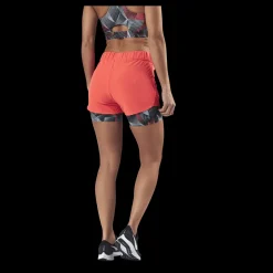 Only Play Judie Aop Loose Training Shorts Red Röd Sale