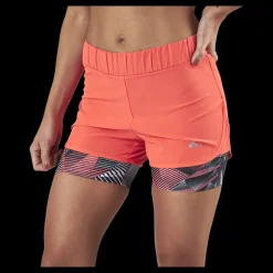 Only Play Judie Aop Loose Training Shorts Red Röd Sale