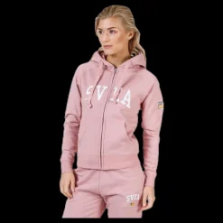 Clearance Svea Judit Zip Hood Pink Rosa