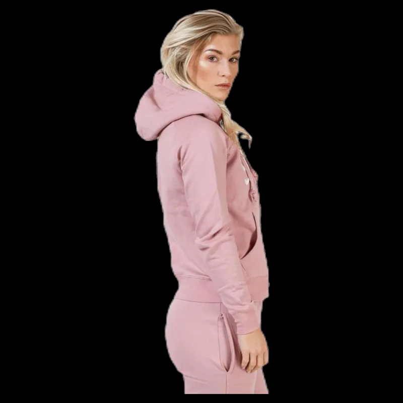 Clearance Svea Judit Zip Hood Pink Rosa