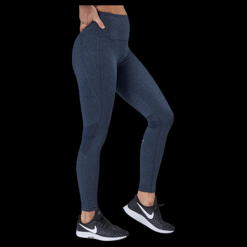 Kari Traa Julie High Waist Tights Blue Blå