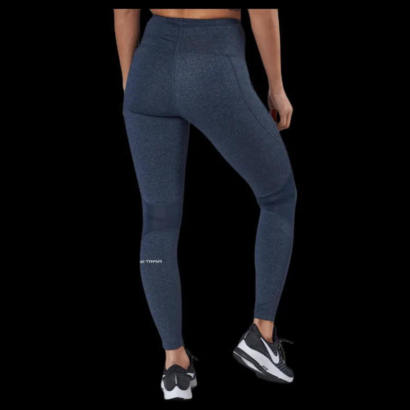 Kari Traa Julie High Waist Tights Blue Blå
