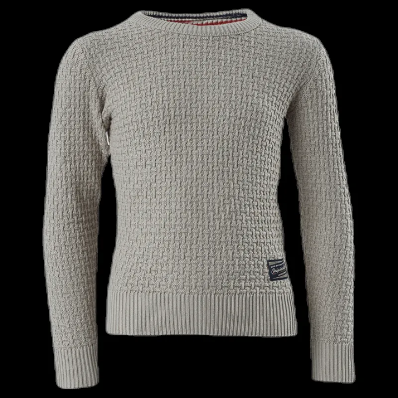 Online Jack & Jones Julius Knit Crew Neck Junior Black Svart