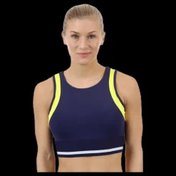 BLACC Jump Sports Bra Blue/White/Yellow Blå, Vit och Gul Outlet