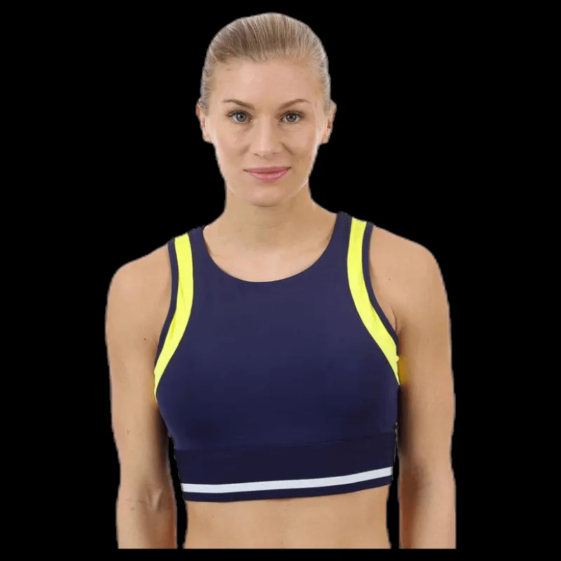 BLACC Jump Sports Bra Blue/White/Yellow Blå, Vit och Gul Outlet