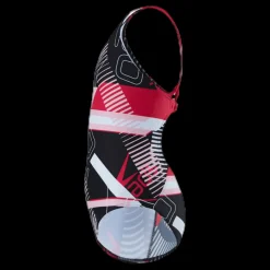 Online Speedo Junglespeak Allover Tieback Black/Red Svart och Röd