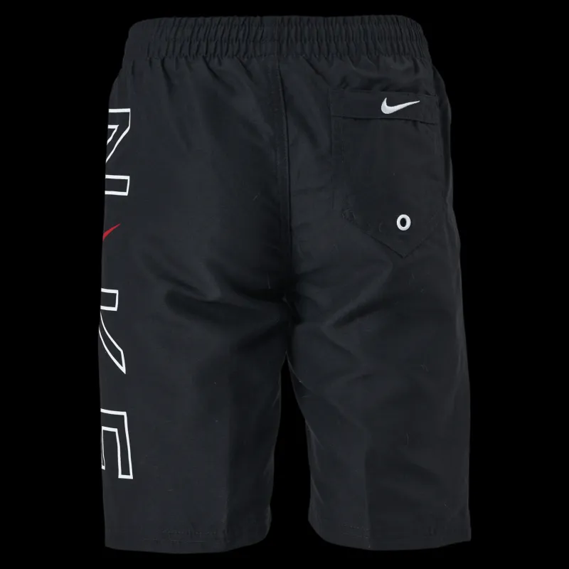 Hot Nike Swim Junior 8" Volley Shorts Black Svart