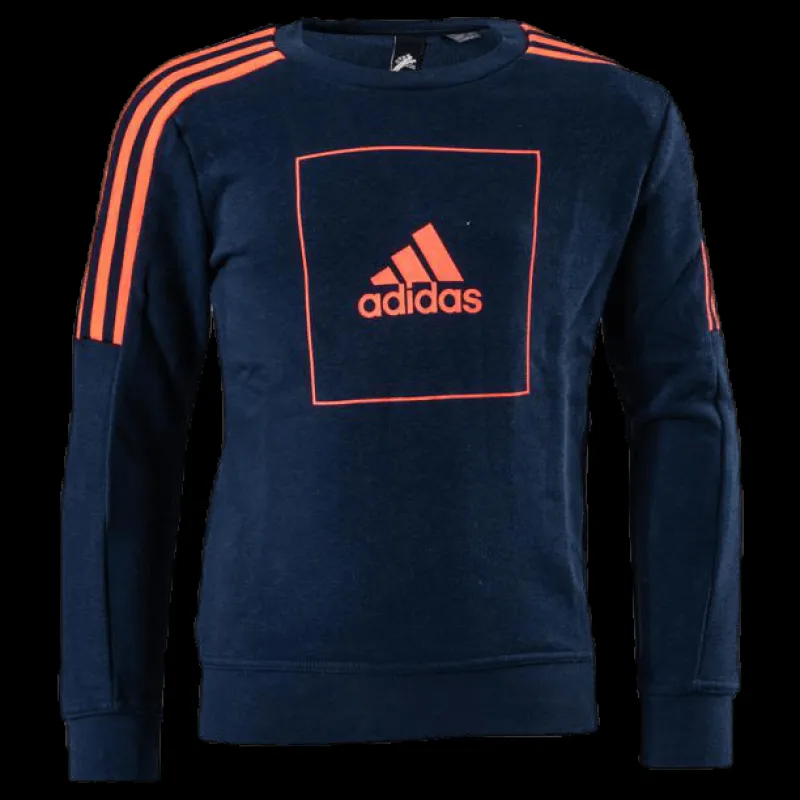 adidas Junior AAC Crew Blue/Red Blå Hot