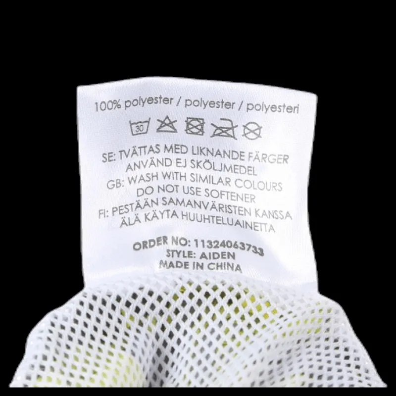 Outlet Wyte Junior Aiden Swim Trunks Green/Yellow Grön och Gul