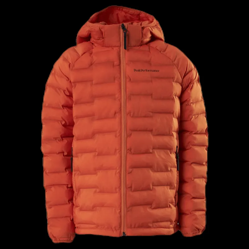 Peak Performance Junior Argon Light Hood Orange Sale
