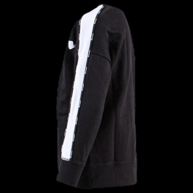 Champion Junior Crewneck Sweatshirt Black Svart Hot