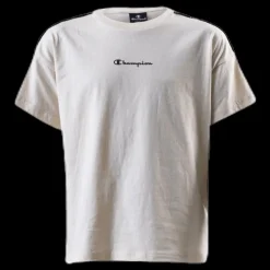 Champion Junior Crewneck T-shirt White Vit Best