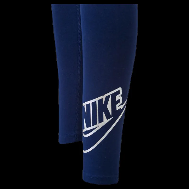 Nike Junior Favorites Shine Leggings Blue Blå Hot
