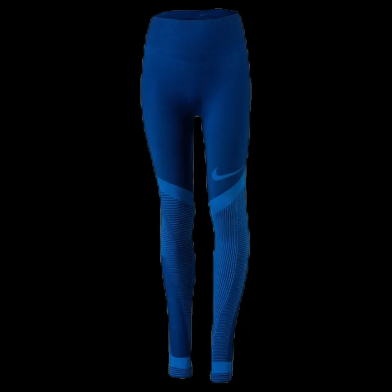 Best Nike Junior Fenom Seamless Tights Blue Blå