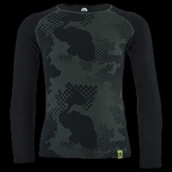 Bula Junior Freeride Merino Wool Crew Green Grön New
