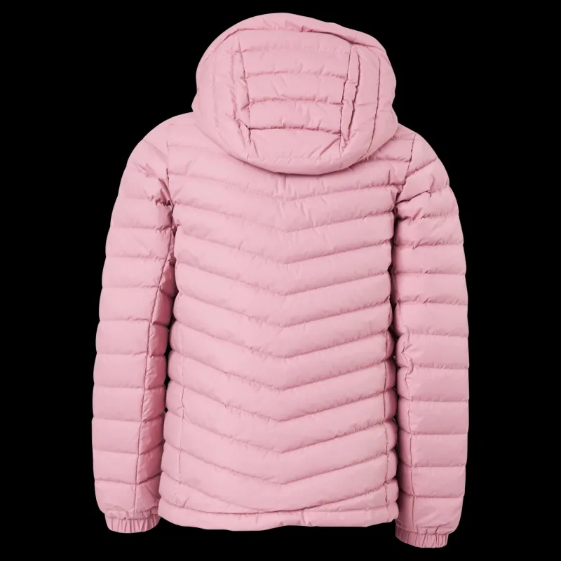 Peak Performance Junior Frost Down Hood Jacket Pink Rosa