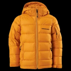 Peak Performance Junior Frost Down Jacket Yellow Gul New