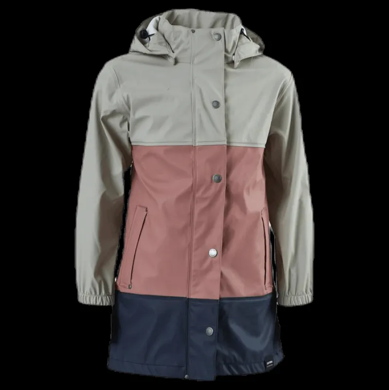Tretorn Junior Imber Rain Coat Pink/Blue/Grey Rosa, Blå och Grå New
