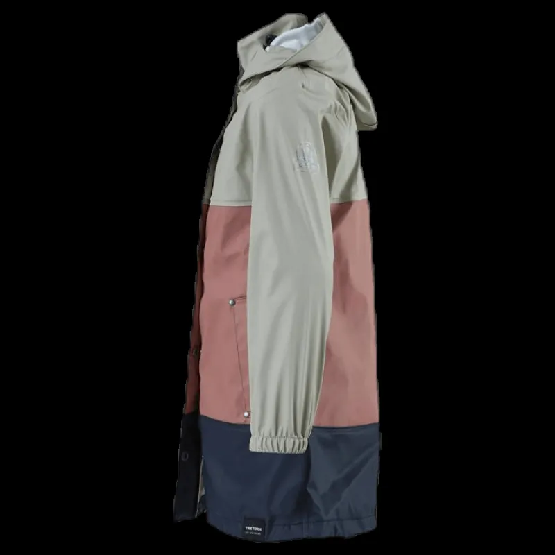 Tretorn Junior Imber Rain Coat Pink/Blue/Grey Rosa, Blå och Grå New