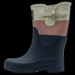 Tretorn Junior June Rubber Boot Blue/Pink/Grey Blå, Rosa och Grå Discount