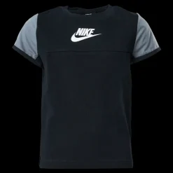 Nike Junior Mixed Material Tee Black Svart Best