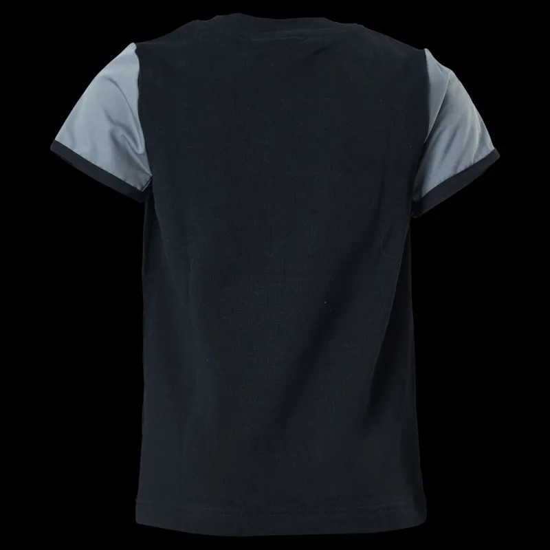 Nike Junior Mixed Material Tee Black Svart Best