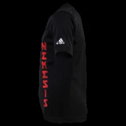 Outlet adidas Junior Nemesis Jersey Black/Red Svart