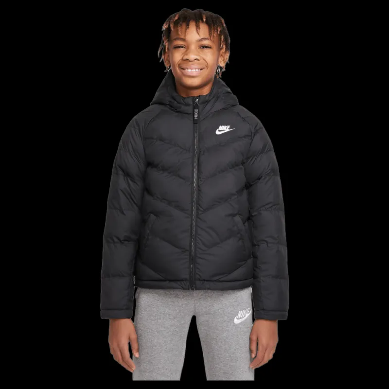 Nike Junior NSW Stadium Jacket Black Svart Online