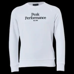 Discount Peak Performance Junior Original Crew White Vit