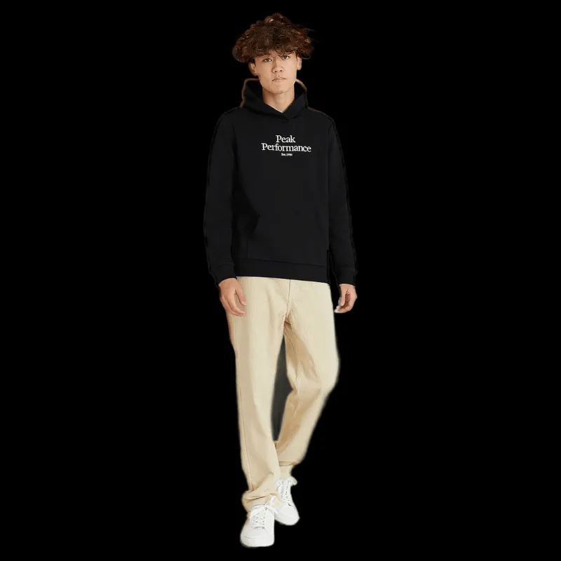 Online Peak Performance Junior Original Hood Black Svart