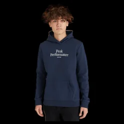 Peak Performance Junior Original Hood Blue Shadow Blå Discount