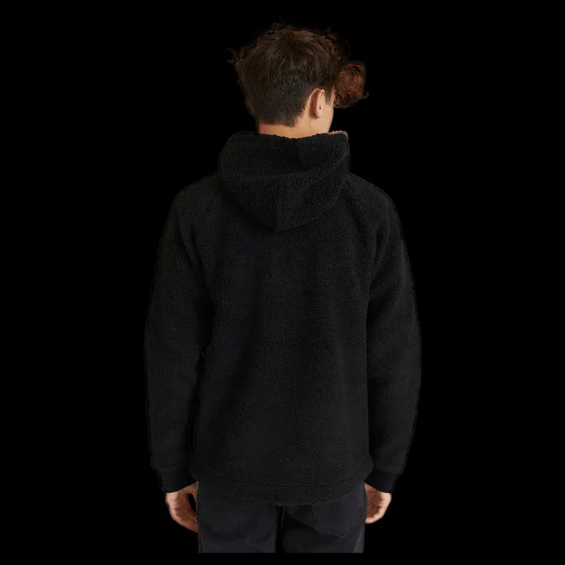 Clearance Peak Performance Junior Original Pile Half Zip Black Svart